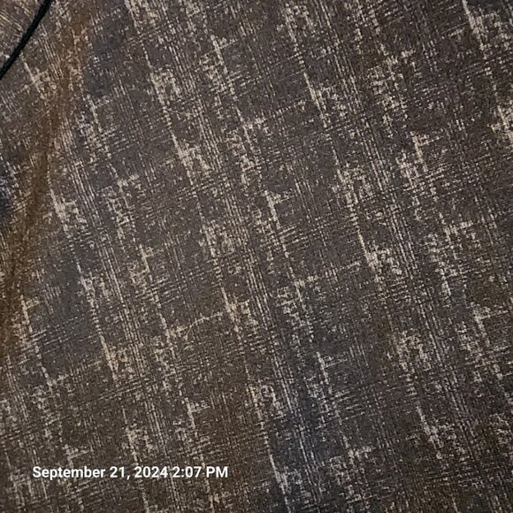 Kut From The Kloth Ellery Slim Straight Printed Pant Skinny 8 Petite Black/Grey - Picture 2 of 13